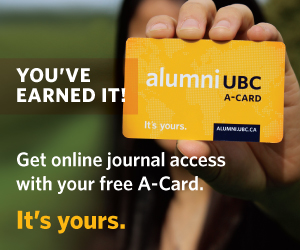 Get online journal access with your free A-Card.