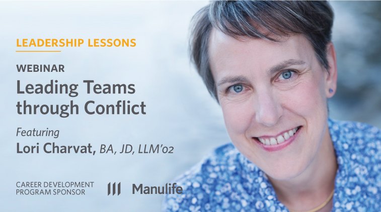Webinar - Leading Teams through Conflict