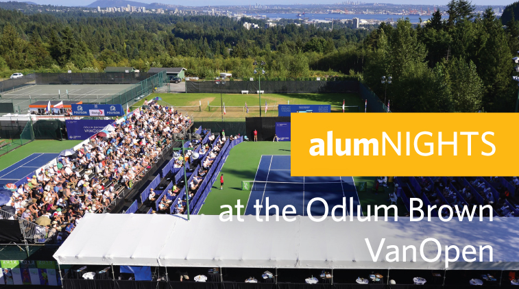 alumNIGHTS at the Odlum Brown VanOpen