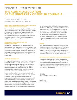 summary annual report sample